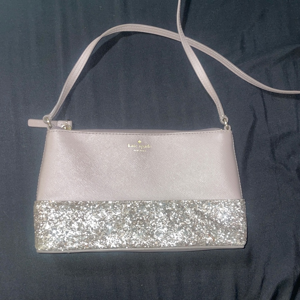 Kate Spade New York Glitter Bottom Crossbody Bag